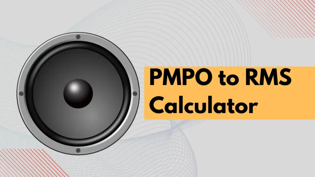 pmpo to rms calculator