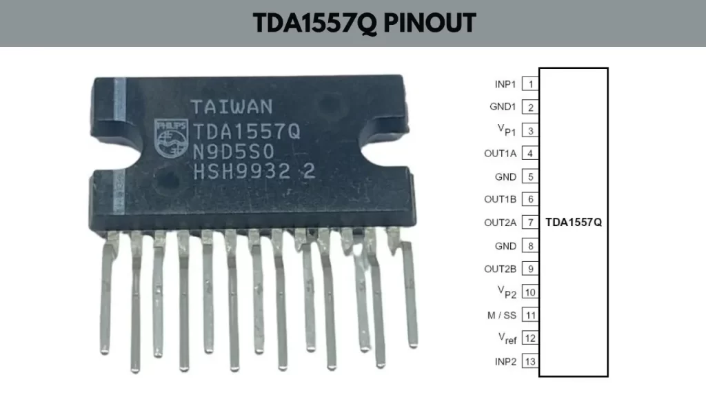 TDA1557q pinout