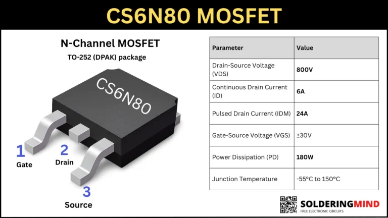 CS6N80 MOSFET