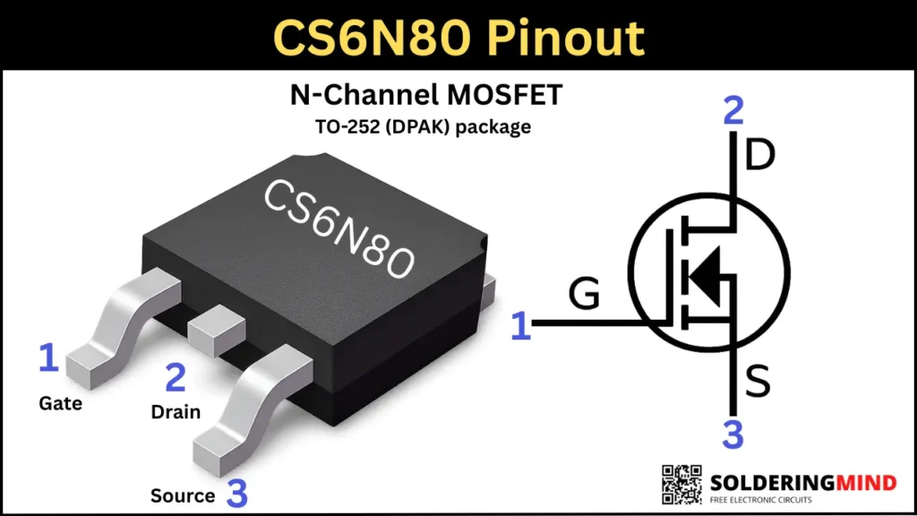 CS6N80 Pinout