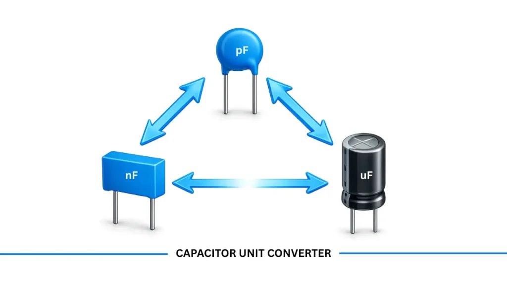 Capacitor unit converter