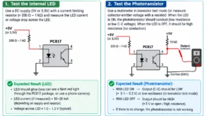 pc817 Testing Circuit
